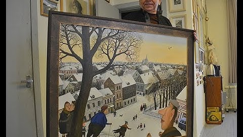 "Тихие минуты счастья".  Работы белорусского художника Валентина Губарева.