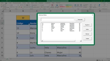 Formulario de Búsqueda en Excel (MACROS VBA)