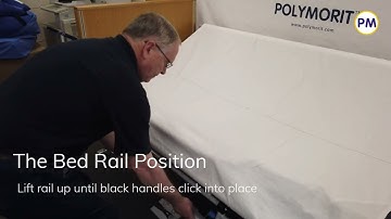 TurnAid Lateral Turning System - The 3 positions of the side rails