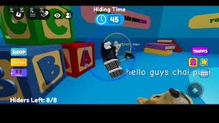 Playing MEGA HIDE SEEK