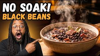 Black Beans in the Instant Pot - No Soaking, All Flavor!