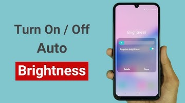 How to Enable or Disable Auto Brightness in Samsung A15