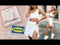 DIY IKEA Transformation Into Clothes feat. WithWendy!
