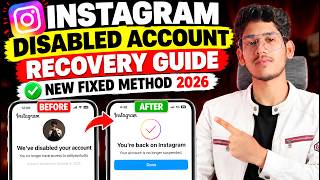 Instagram Account Disabled How To Get Back ✅ | How To Recover Disabled Instagram Account