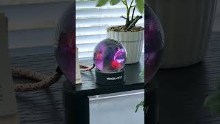 Desktop small glass monitor ornament