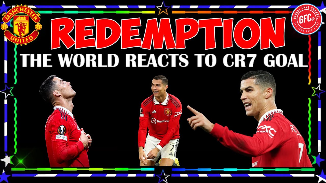 THE WORLD REACTS TO CRISTIANO RONALDO GOAL MAN UTD 30 SHERIFF