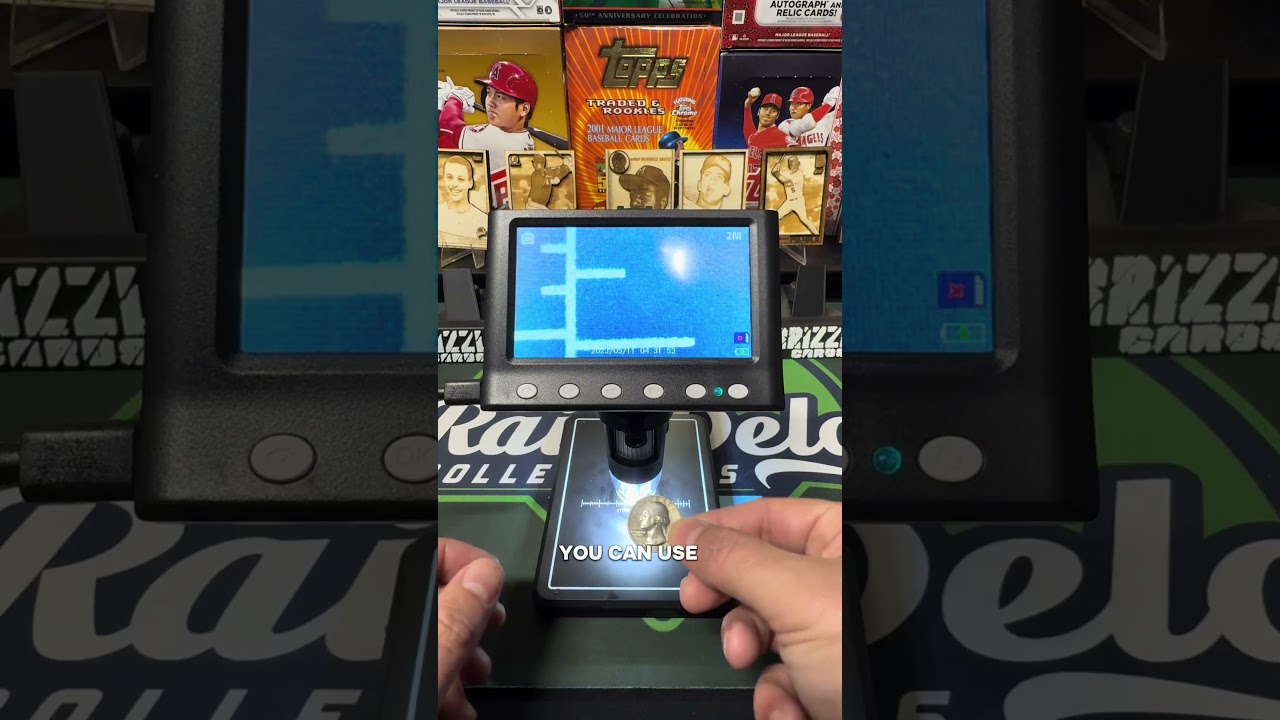 Digital Microscope For Collectibles 