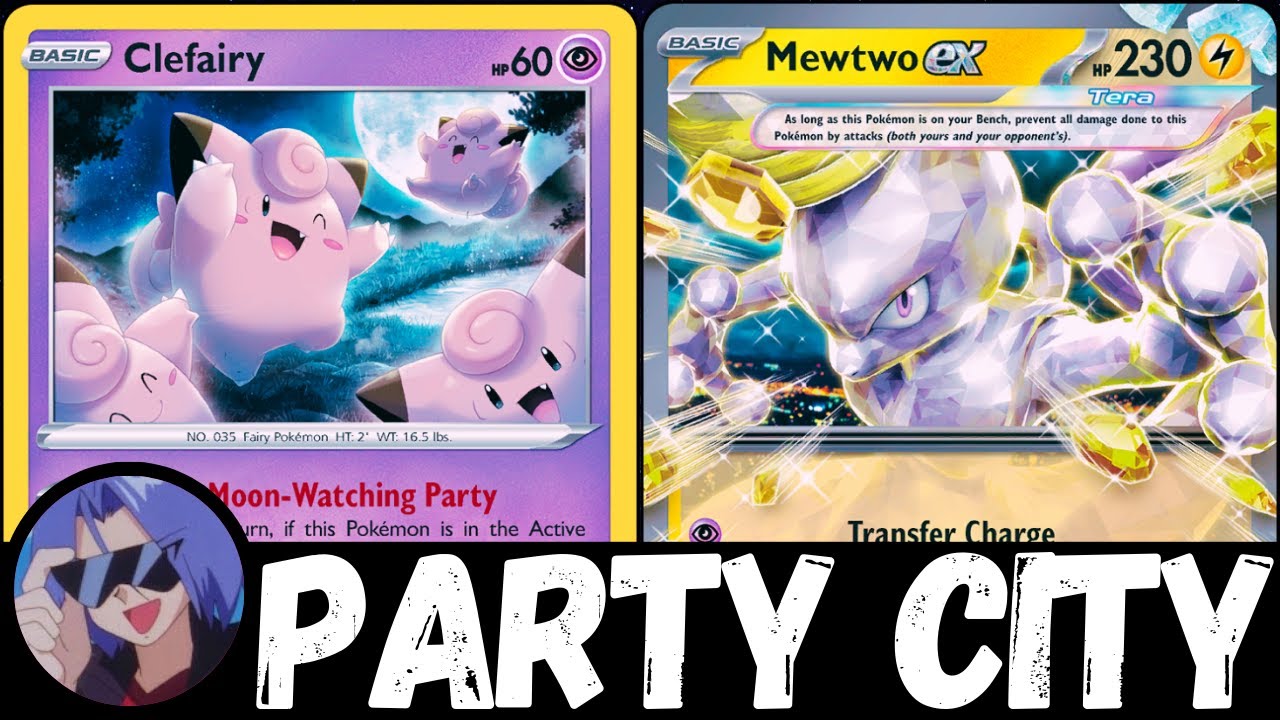 Clefairy + Mewtwo ex Deck || Pokémon TCG Live || Surging Sparks