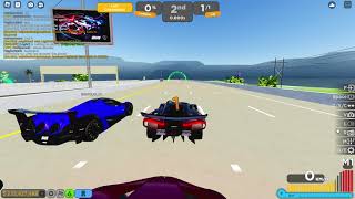 Roblox Driving Empire - 2022 Rovana Racer VS 2024 Devel Sixteen in Highway Race