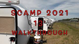2021 Scamp 13' Walkthrough