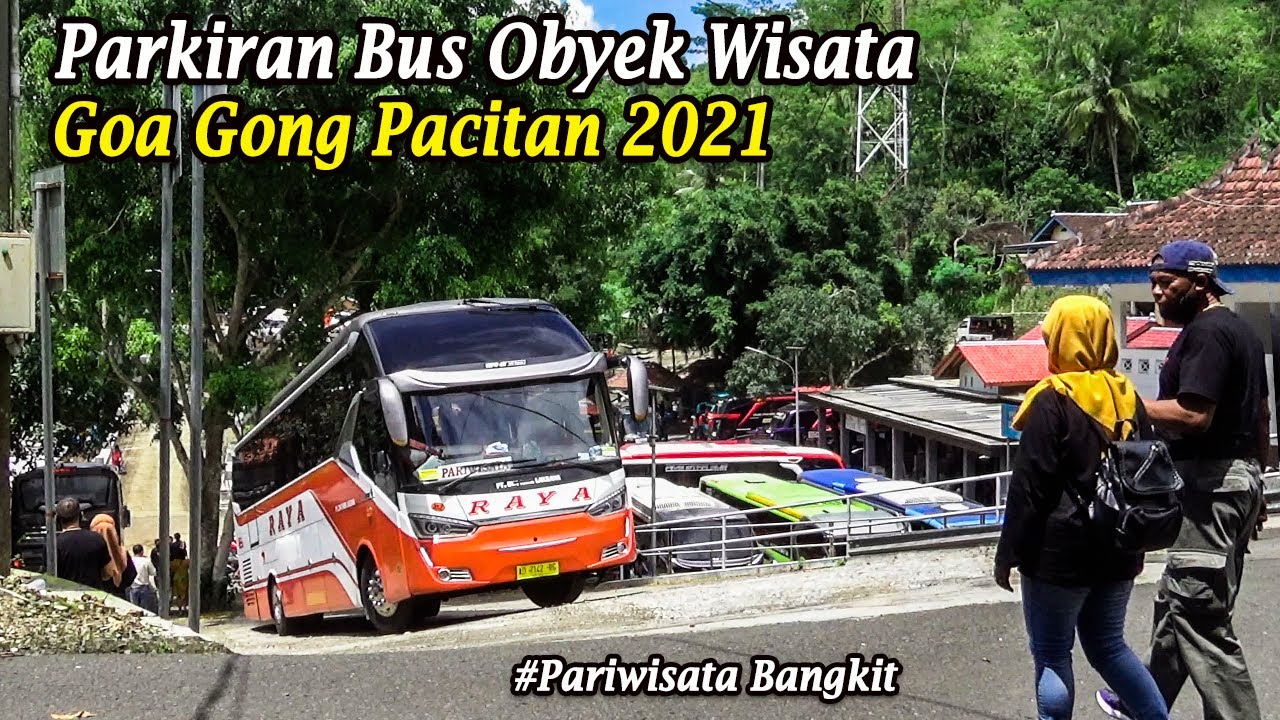 Mulai Ramai Lagi Hunting Bus Pariwisata Jelang Tahun Baru Obyek Wisata Goa Gong Pacitan