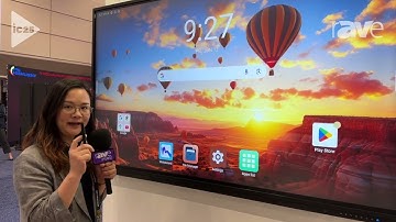 InfoComm 2025: WenTech Showcases 75" Interactive Touch Panel Display With AI Chip-set