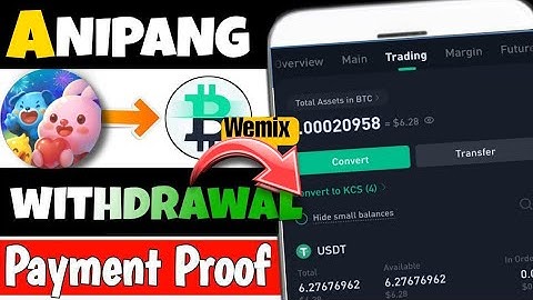 Anipang Match Application Withdrawal Process 🔥 Full Withdrawal Process anipang app