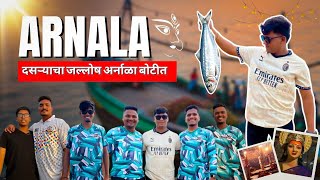 Dasra Vibes on Arnala Boat | Friends, Fun & Festival✨🎂🥂