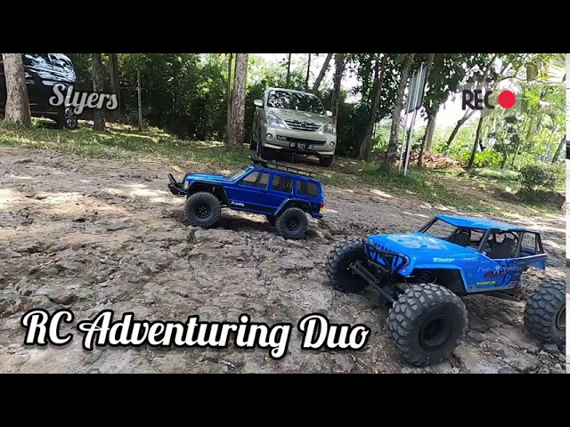 RC Adventure Duo, Axial SCX10 and Wraith 1:10 class=