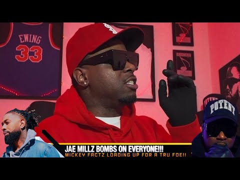 JAE MILLZ BOMBS ON MEDIA & BATTLE RAPPERS FOR JUMPING IN WAR + MICKEY FACTZ VS TRU FOE... WHY?