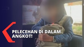 Viral! Pria Diduga Lakukan Pelecehan Seksual di Angkot