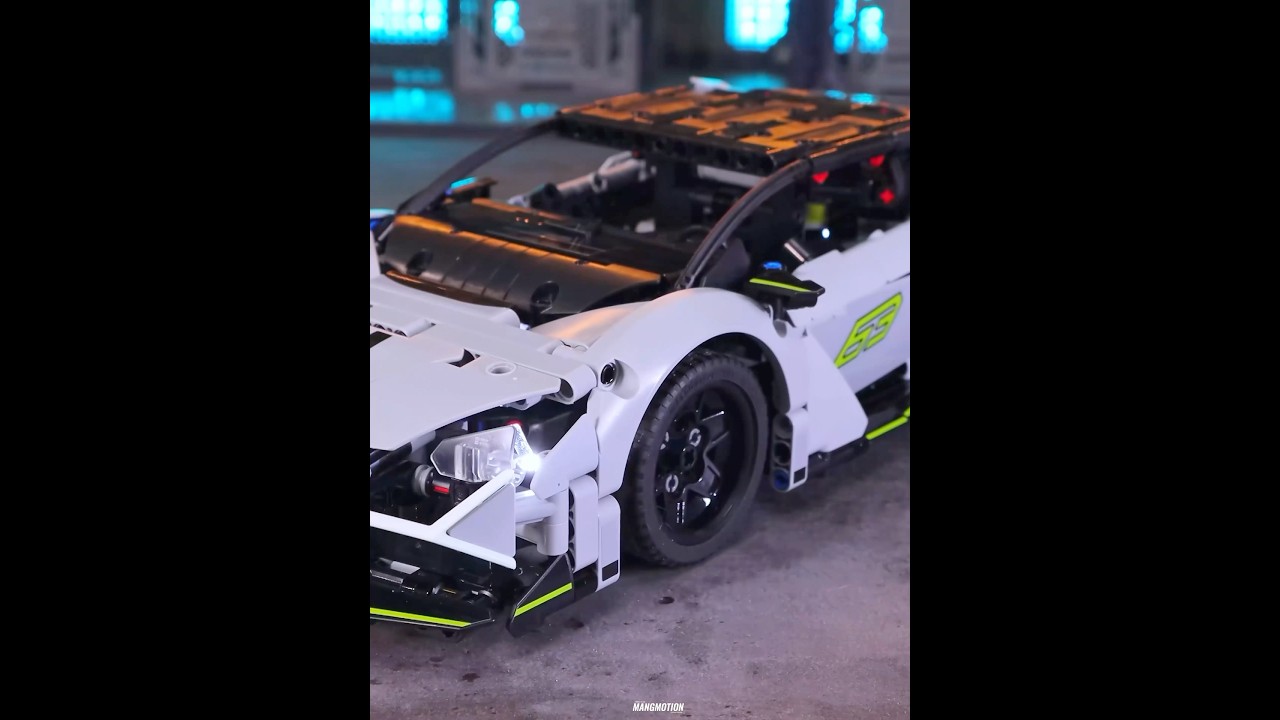 lego 42214 Lanborghini revuelto stop motion