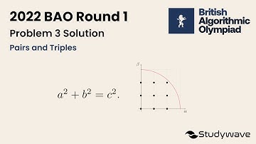 BAO 2022 Q3 Round 1 (British Algorithmic Olympiad) [C++] Problem Solution Competitive Programming