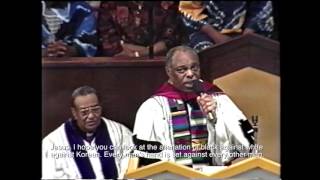 May 3, 1992: Rev. Cecil Murray Preaches as the Fires of the L.A. Riots Burn