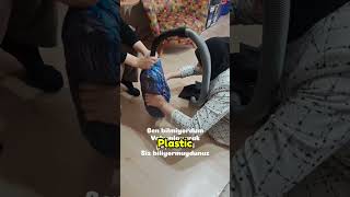 She uses a brain to fit a pillow