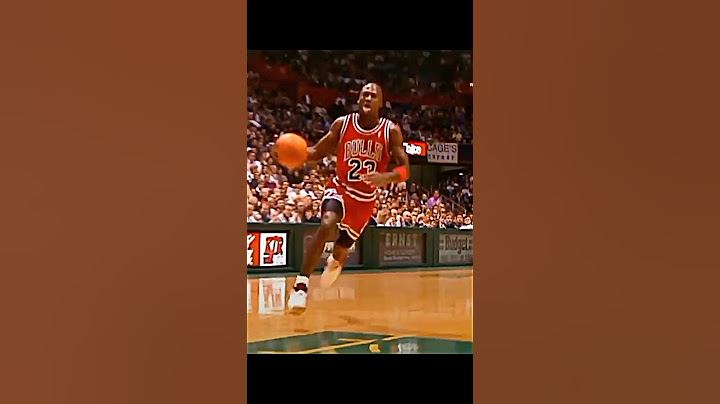Michael Jordan signature dunk 🔥 #nba #michaeljordan