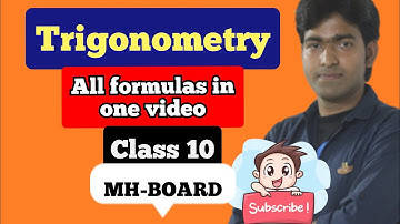 Class 9 and class 10 Geometry MH-BOARD  All trigonometry formulas in one videos
