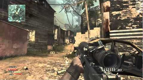 MW3 Barrett .50 Cal Quickscope Montage