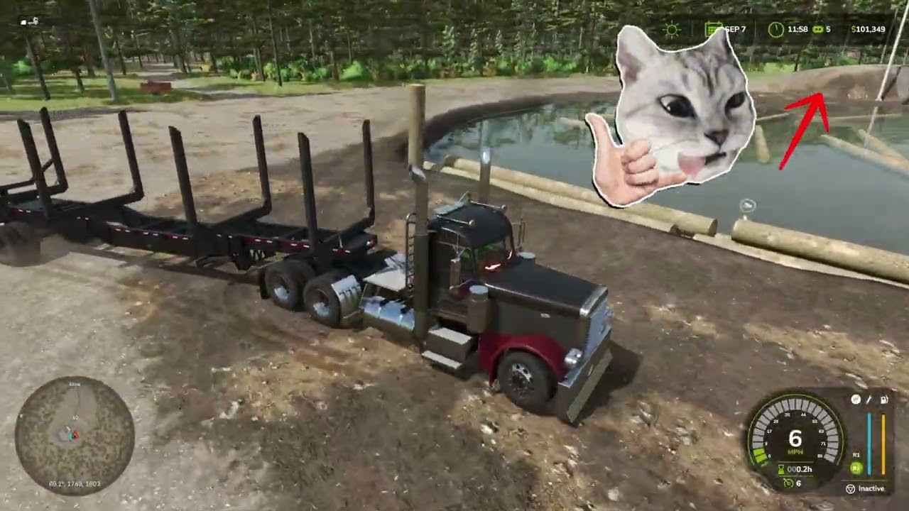 fs25 ep5 my friend and i try to take this desolate forest map