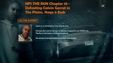 NFS THE RUN Chapter 10 - Defeating Calvin Garret in The Plains, Stage 6 Ends