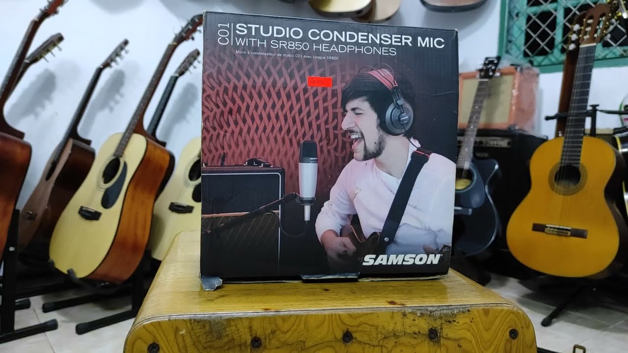 MIC SAMSON C01 & HEADPHONE SAMSON SR850