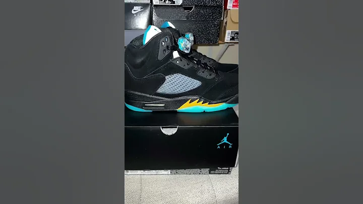 Jordan 5 Aqua, not really a fan