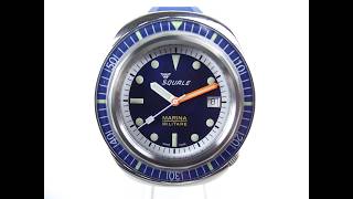 Squale 2001 Marina Militaire 4K Watch Review