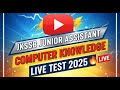 JKSSB Junior Assistant 2025 | Computer Knowledge Live Test Part 1 | Practice with Crakify App