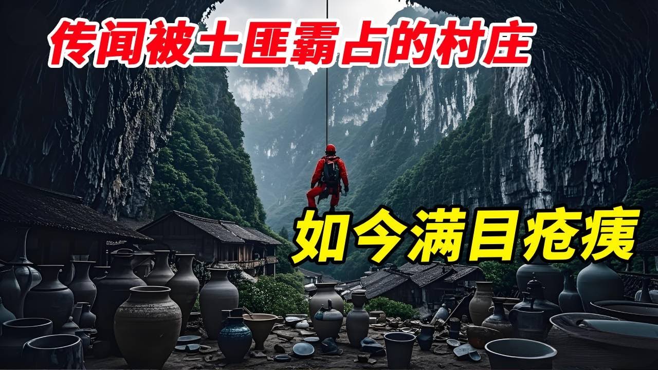 300米悬崖古寨大揭秘！银碗瓷瓶诡异摆放，寨主失踪前夜发生了什么？【户外小北哥】