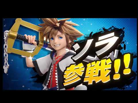 【スマブラSP】ソラ参戦 日本人KHオタクの反応【音量注意】
