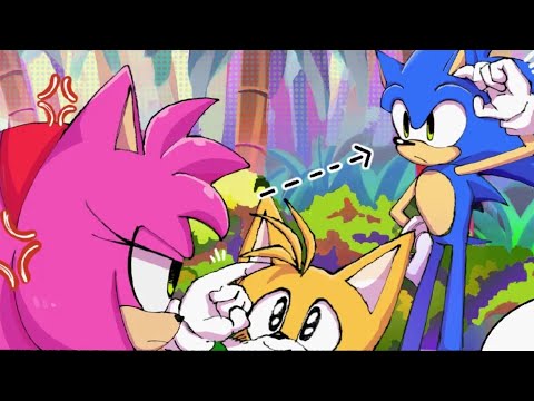 Tails Copies What Sonic Does (Comic Dub)