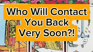 🔮Who Will Contact You Back Very Soon? #collective #tarot #random #contact #tarotreading #tarotcards