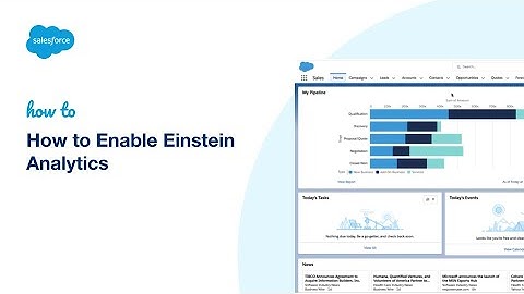 How to Enable Tableau CRM (Einstein Analytics) | Salesforce