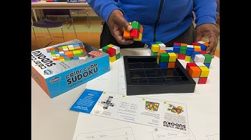 Color Cube Sudoku - A Puzzle Solution