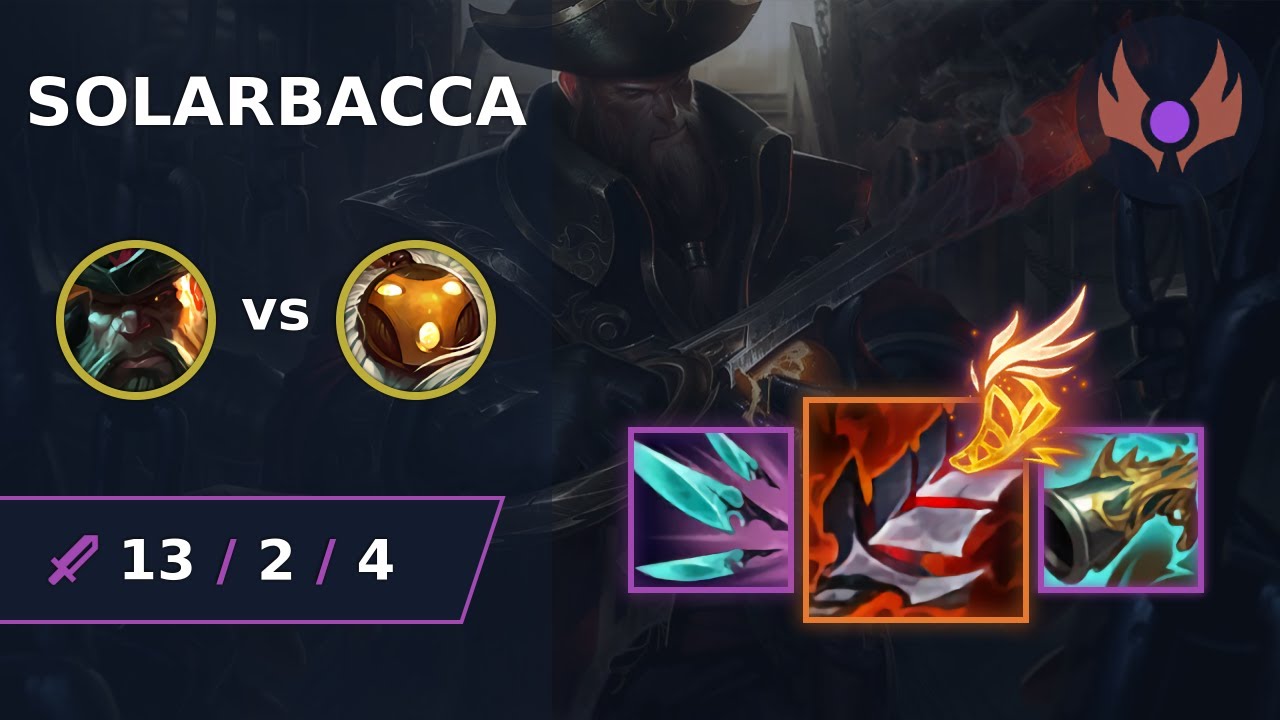 [ solarbacca ] Gangplank TOP vs Bard | NA MASTER | LOL Season 2024 ...