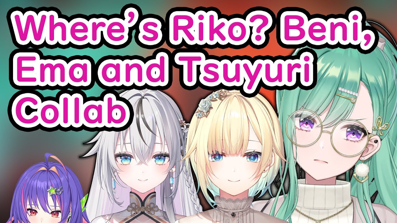 Where’s Riko? Beni and Ema Meet Tsuyuri for the First Time【VSPO!】