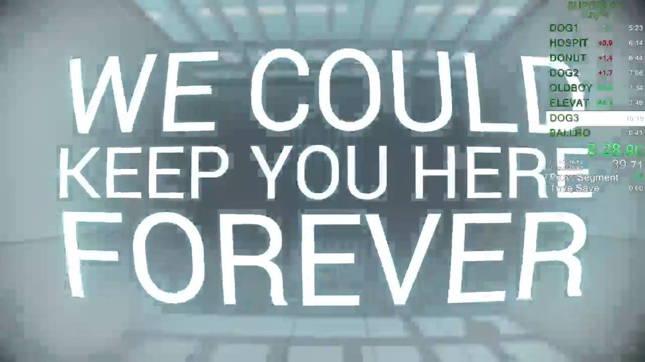 SUPERHOT Any% Speedrun in 