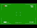 Recording Screen Green Screen || REC Camera Frame Effect || Chroma Key || Content For Creators