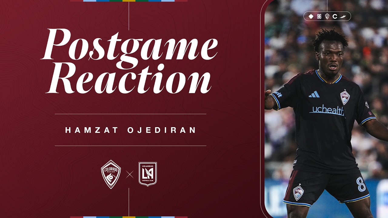 Postgame Reaction | Hamzat Ojediran on performance against LAFC, recent clean sheets