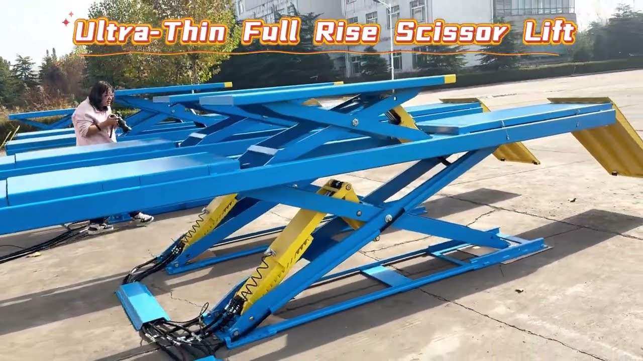 Heavy Scissor Lift | The Key to Faster Inspection and Repair Workflows