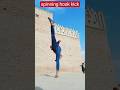 Spinning back hook kick freefire viral taekwondo