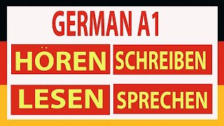 Start Deutsch A1 Hören, Lesen Und Schreiben Modelltest 2024 Mit Lösung Am Ende