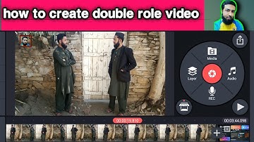 how to create double role video on mobile || Info Tech Dunya