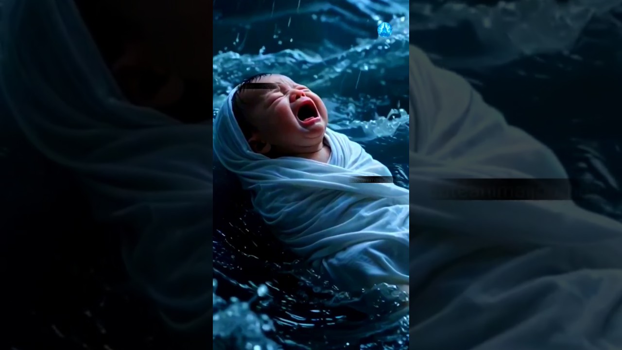 Dear cat 😺 Human baby save in river | The cate is so cute 🥺🥺 😺😺😺🥺